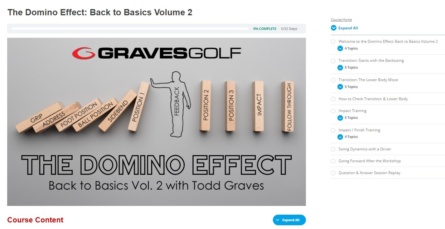 Domino Effect Course
