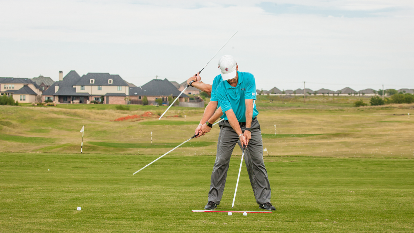 1ab Single Plane Position Trainer (SPPT) Stacked Backswing Positions